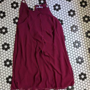 BCBG Maroon dress